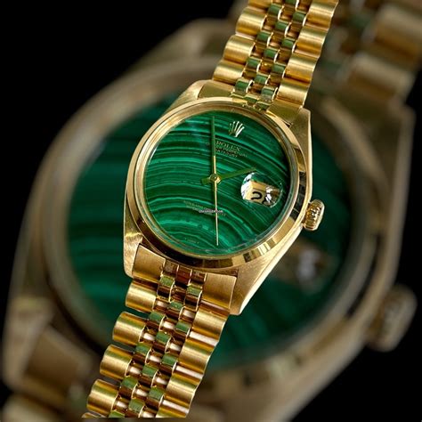 rolex malachite dial for sale|Malachite Dial .